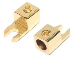 Raccord à 90 degrés fouchette pour fil de 4 AWG