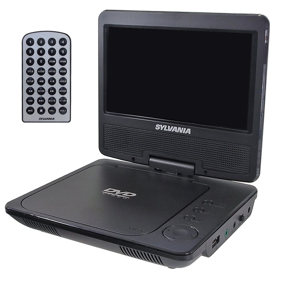 LECTEUR DVD PORTABLE 7 po RECONDITIONNÉ