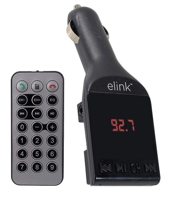 Transmetteur fm Bluetooth sans fil avec télécommande