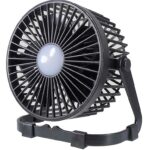 Lumière et ventilateur câble de charge et batterie inclus