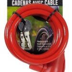 Cadenas avec câble pour vélo