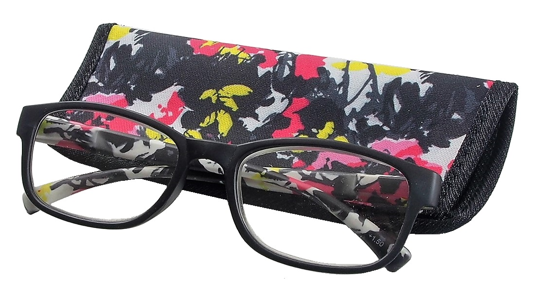 Lunette de lecture pour feme avec étui + 1.50
