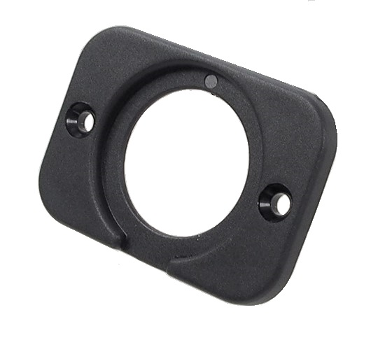 Plaque 1 trou SKU-16 pour voltmètre / USB / 12V