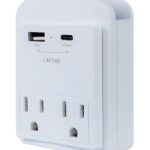 Multiprise charge rapide 2xprises +1 x usb-a 1 x usb-usb c