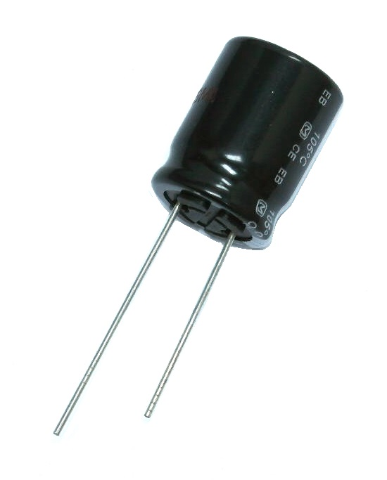 Condensateur polarisé 33 μF à 400 VDC 105°C