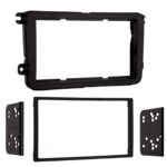 Ensemble de fixation de radio pour VOLKSWAGEN 2005 et plus. Double DIN..