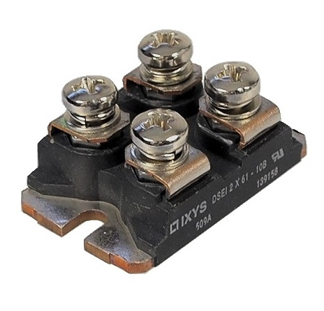 Double diode fast recovery epitaxial DSEI2X61-10B