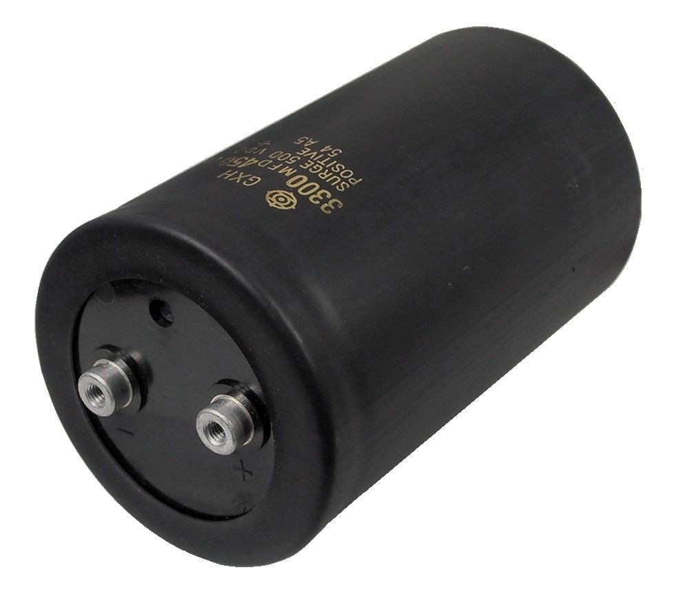Condensateur polarisé 3 300 μF à 450 VDC