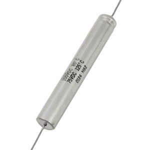 Condensateur axial polarisé 120 µF  100 VDC 85°C, 75 VDC 125°C