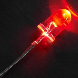 DEL rouge HD 5 mm - 1.9 Volts à 30 mA