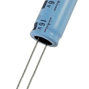 Condensateur radial polarisé 470 µF à 16 VDC