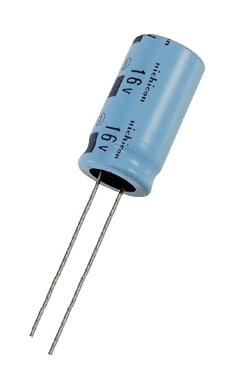 Condensateur radial polarisé 470 μF à 16 VDC