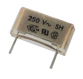 Condensateur 0.0015uF 250V radial