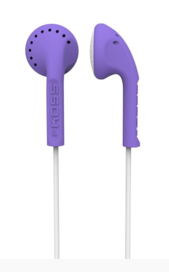 ÉCOUTEUR INTRA-AURICULAIRE MAUVE KOSS KE10