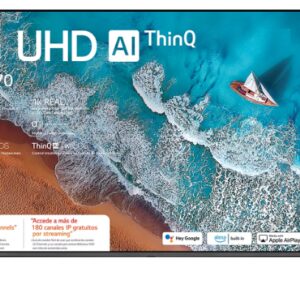 Télévision 4K smart  LG 65" WEBOS à écran plat au LED reconditionné
