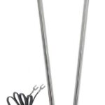 Antenne à 2 fouets sur piquets pour ondes VHF/FM