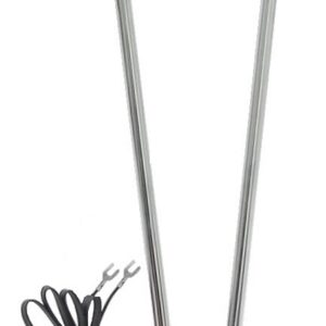 Antenne à 2 fouets sur piquets pour ondes VHF/FM