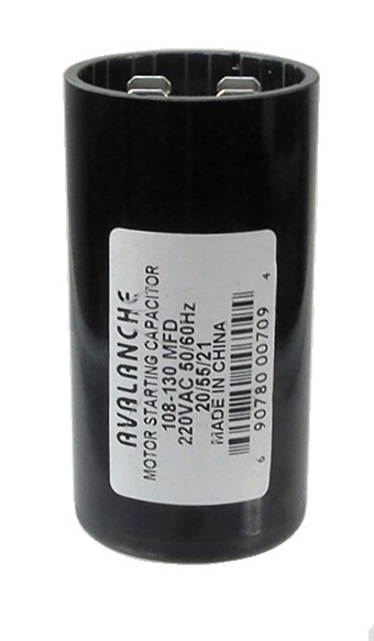 Condensateur pour moteur 220 VAC / 108-130 uF