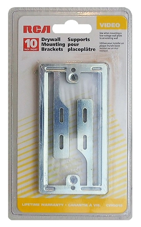 Paquet de 10 supports pour placoplâtre