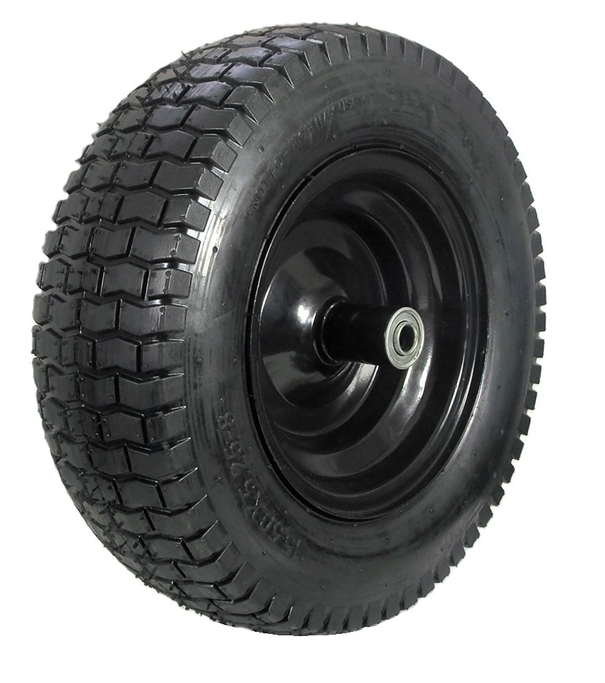 Roue 8" rime 5-1/4" wide tube-type