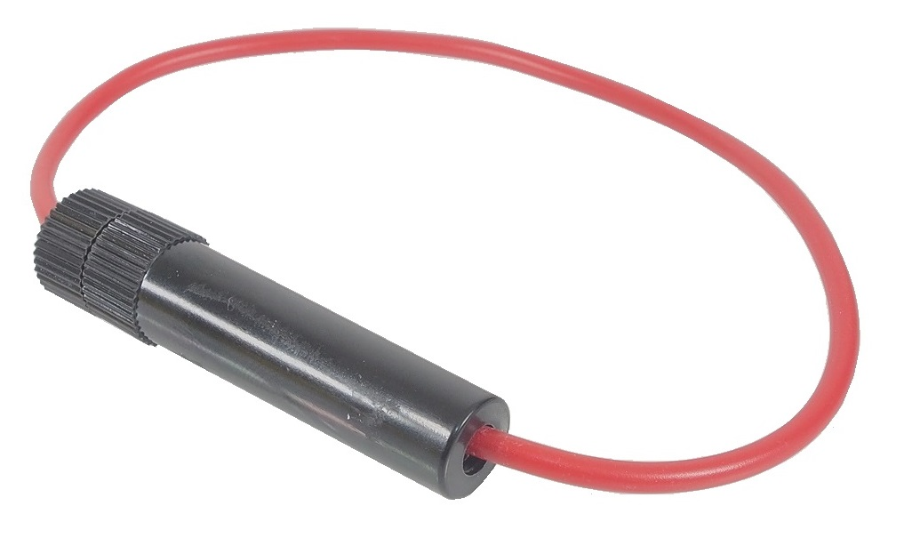 Support pour fusible AGC sur fil de 18 AWG