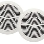 Ensemble de 2 haut-parleurs marins de 4 ohms - 5"IMPEDENCE 4 OHMS