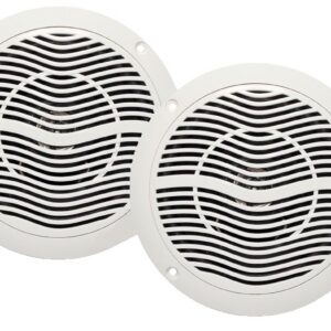Ensemble de 2 haut-parleurs marins de 4 ohms - 5"IMPEDENCE 4 OHMS