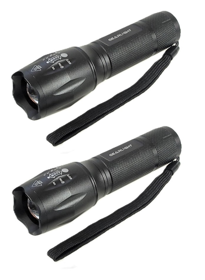 Ensemble de 2 lampes de poche GearLight S1000