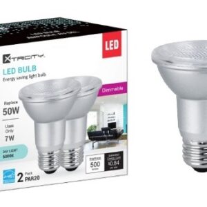 Ampoule au del dimmable 120 Volts - 50 watts, 2 mcx