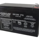 Batterie rechargeable 12 Volts, 8 Ah. 2.5 po.
