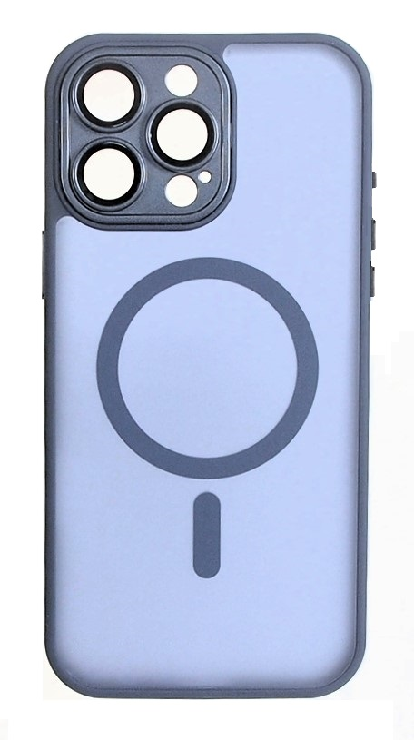 Étui rigide pour iPhone16 Pro Max coque bleue