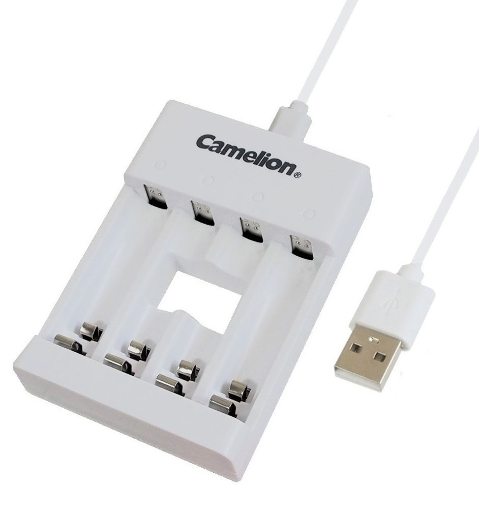 Chargeur pour piles AA / AAA USB