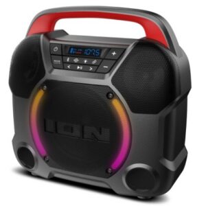 Haut-parleur portatif bluetooth ion 65 watts résiste à l'eau