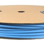 Gaine thermorétractable bleu - 1/4" (6 mm) shrink