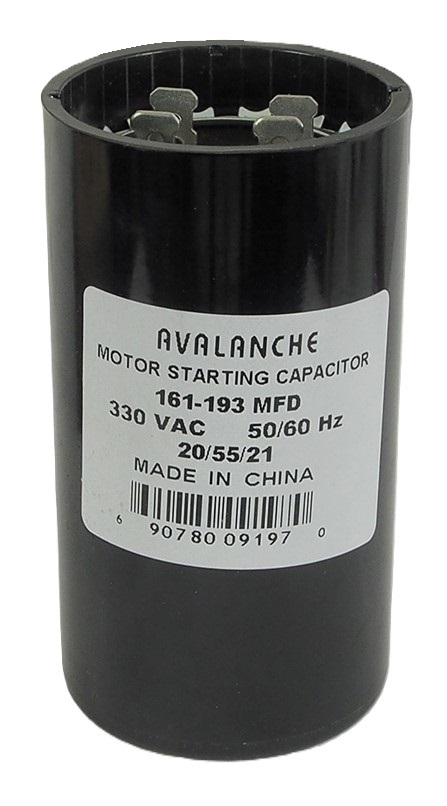 Condensateur pour moteur 330 VAC / 161-193 µF