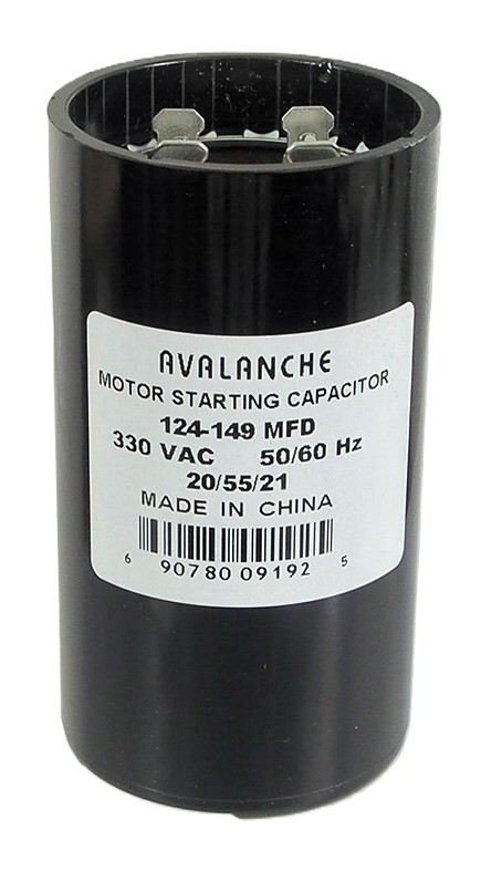 Condensateur pour moteur 330 VAC / 124-149 µF