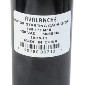 Condensateur pour moteur 145-175uf 120v cd60-7a