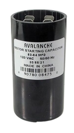 Condensateur pour moteur 53-64uf 120v cd60-7a