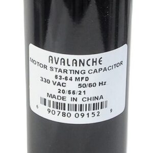 Condensateur pour moteur 53-64uf 330v cd60-7a