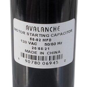 Condensateur pour moteur 56-92uf 120v cd60-7a