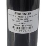 Condensateur pour moteur 130-156uf 120v cd60-7a