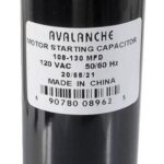 Condensateur pour moteur 108-130uf 120v