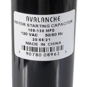 Condensateur pour moteur 108-130uf 120v