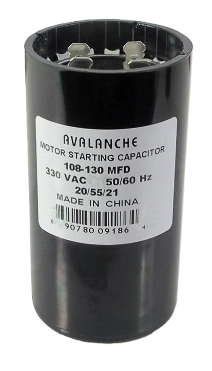 Condensateur pour moteur 330 VAC / 108-130 µF