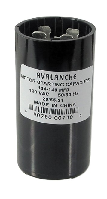 Condensateur pour moteur 125 VAC / 124 -149 uF