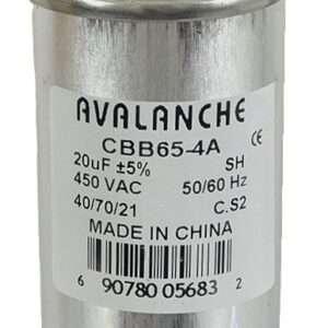 Condensateur pour moteur 450V 20µF ± 5% (40/70/21)