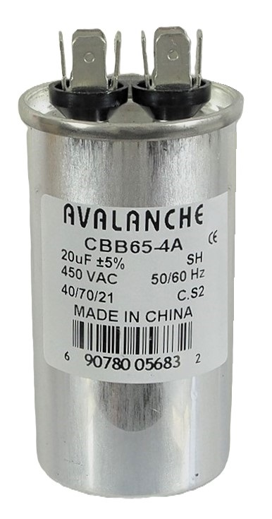 Condensateur pour moteur 450V 20μF ± 5%