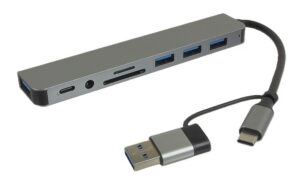 Concentrateur USB 3.0 à 8 ports usb c