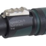 Connecteur spekon SPX noir pour câbles de 6-12mm (Neutrik)