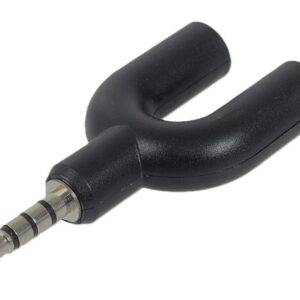 Câble 3.5 mm (1/8") mâle stéréo  à deux fiches 3.5 mm femelle.